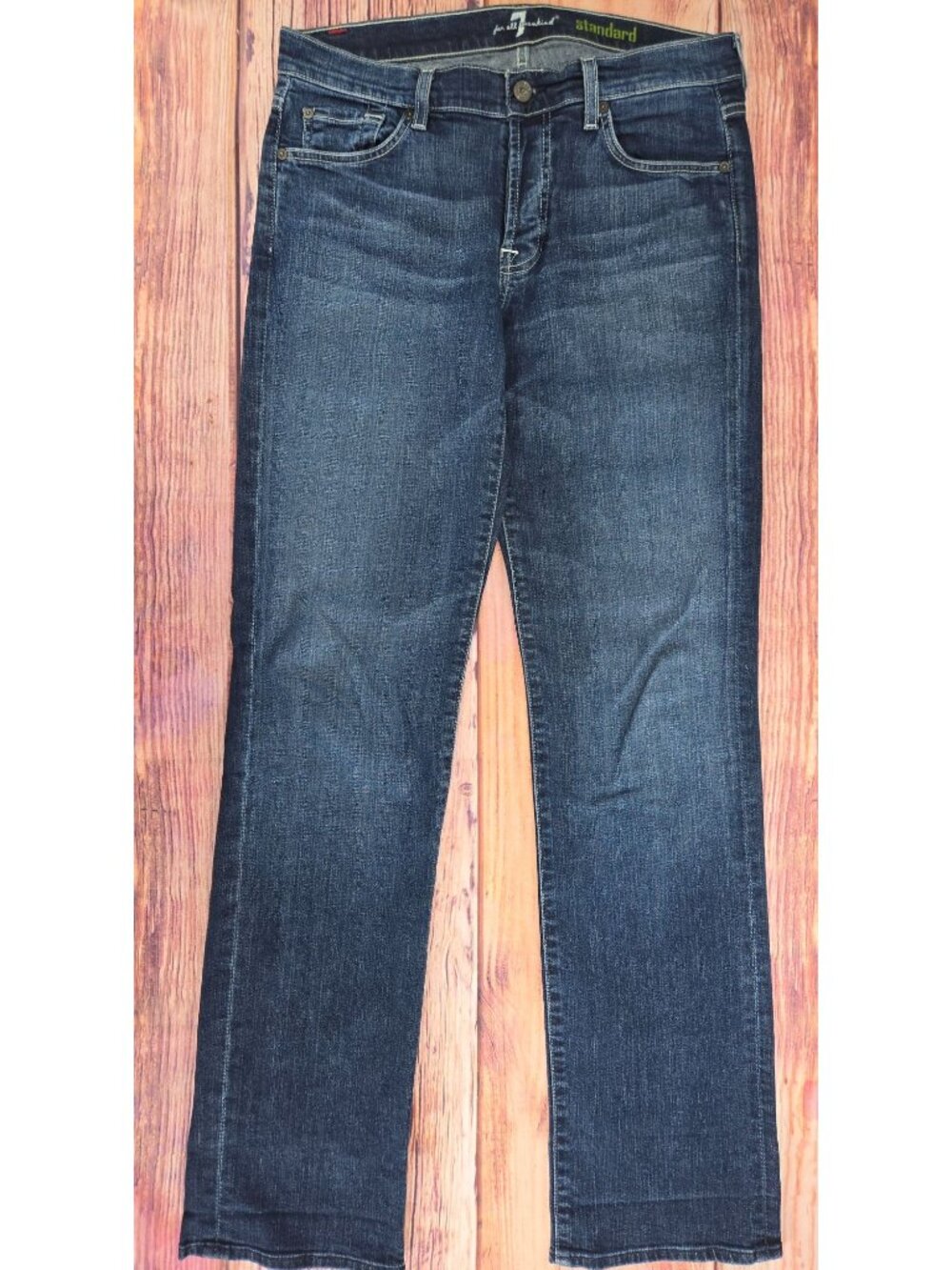 7 For All Mankind Medium Wash Standard Jeans Size 31x34